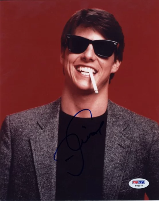 Tom Cruise autograph