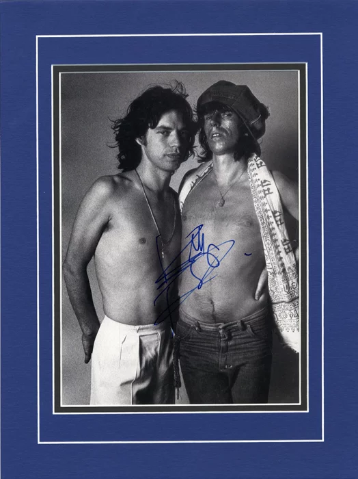 Keith Richards autograph