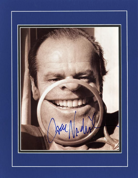 Jack Nicholson autograph