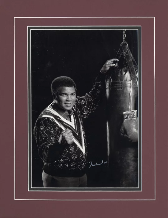 Muhammad Ali autograph