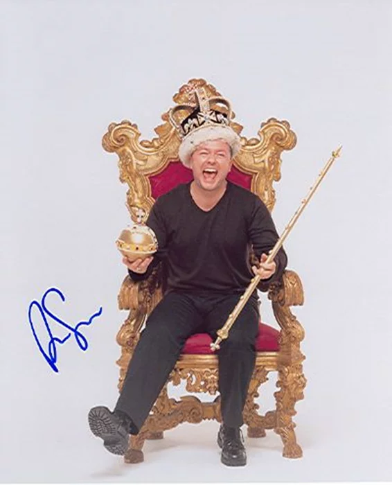 Ricky Gervais autograph