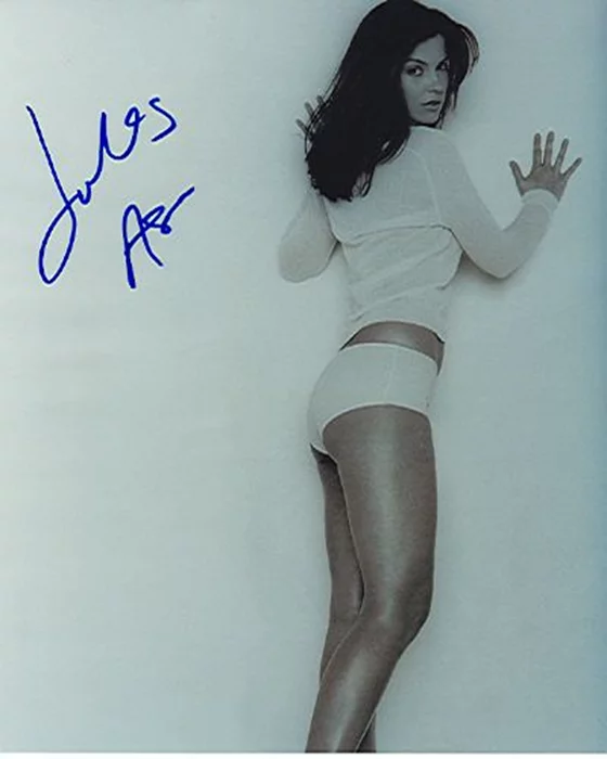 Jules Asner autograph