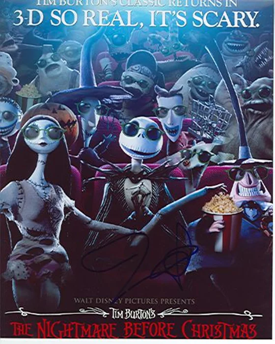 Tim Burton autograph