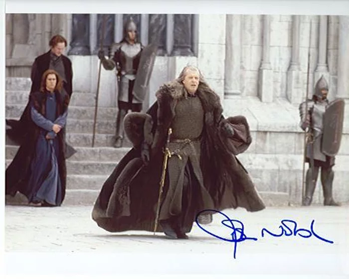 John Noble autograph