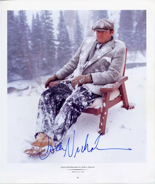Jack Nicholson autograph