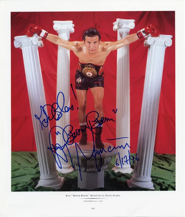 Ray Mancini autograph