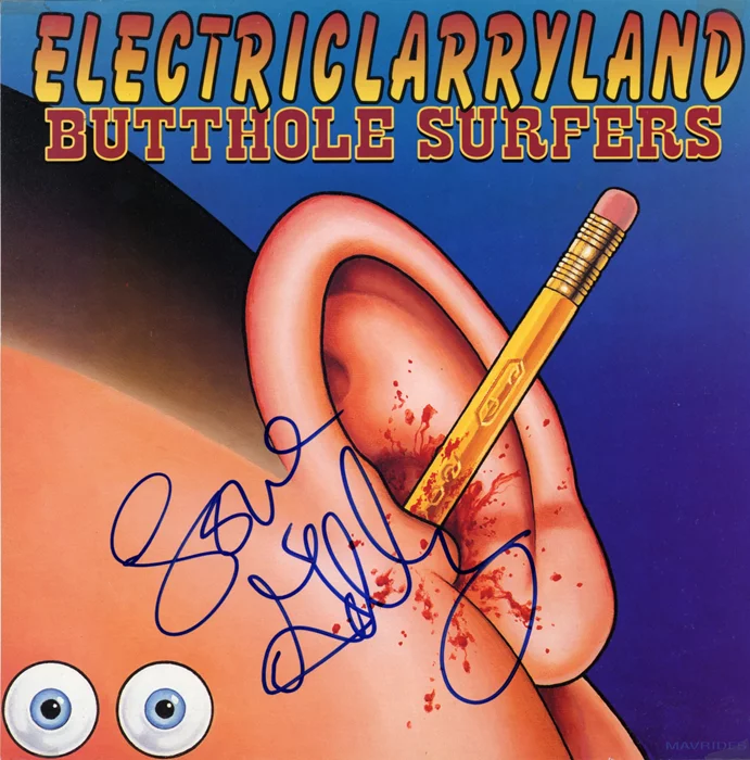 Butthole Surfers autograph