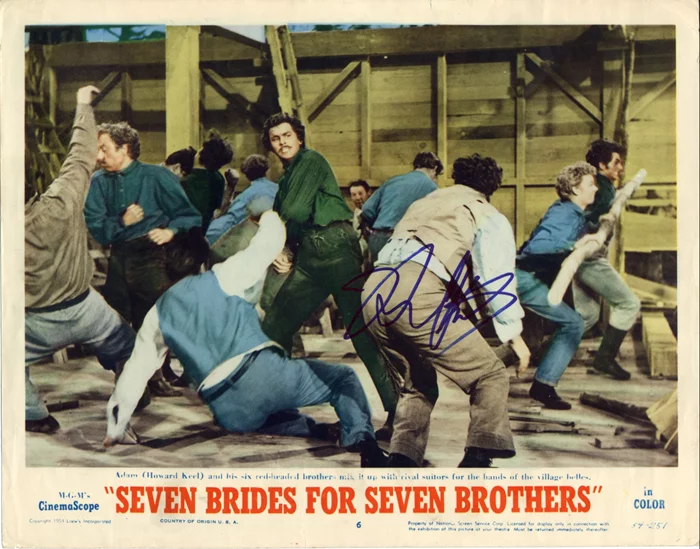 Howard Keel autograph