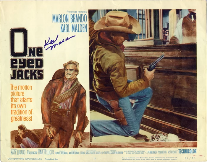 Karl Malden autograph