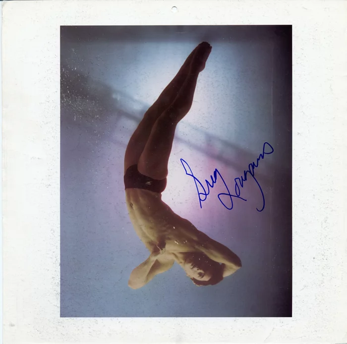 Greg Louganis autograph