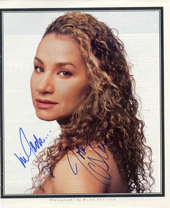 Joan Osborne autograph