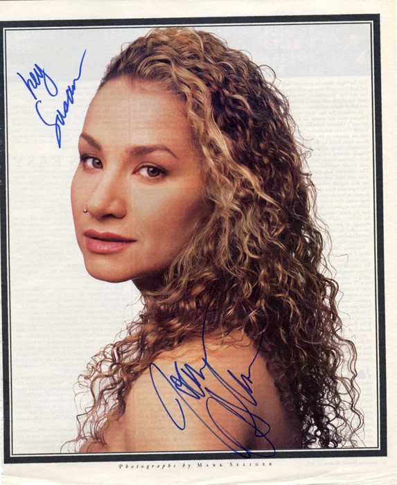 Joan Osborne autograph