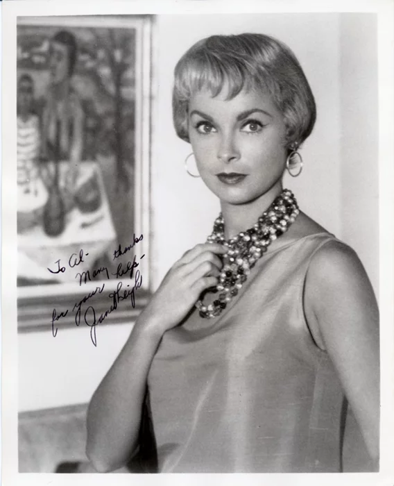 Janet Leigh autograph