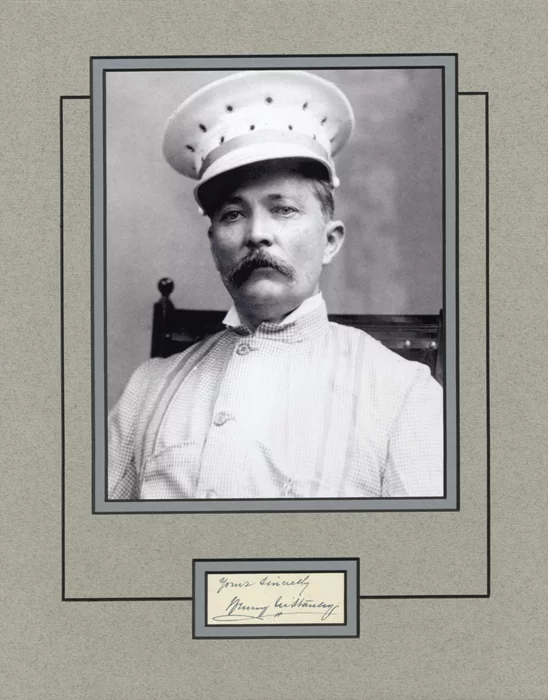 Henry M. Stanley autograph