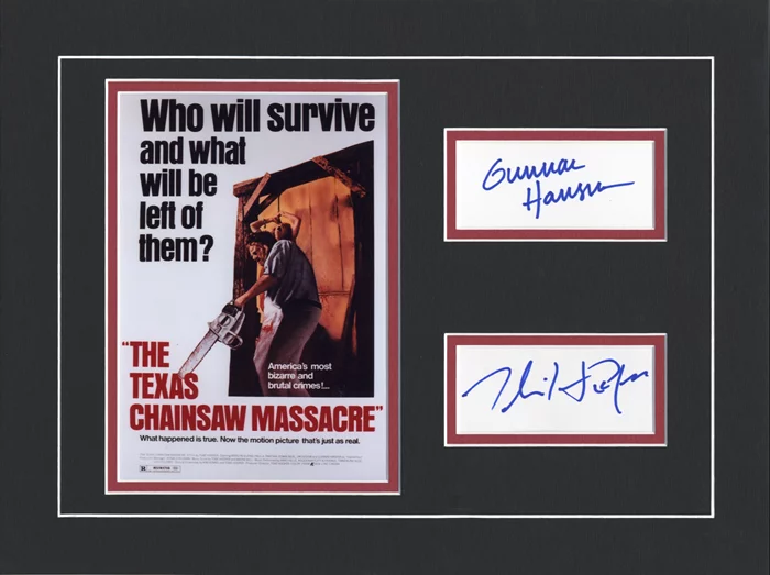 The Texas Chainsaw Massacre autograph