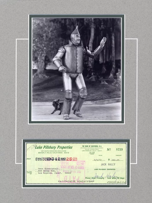 The Wizard of Oz autograph