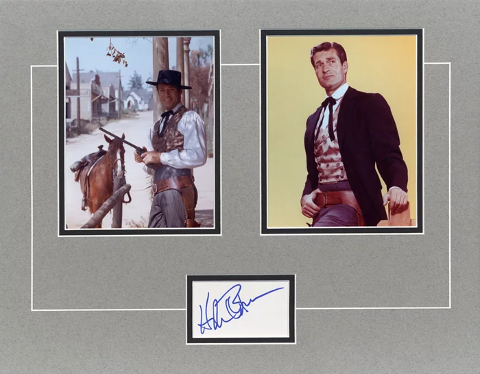 Hugh O'Brian autograph