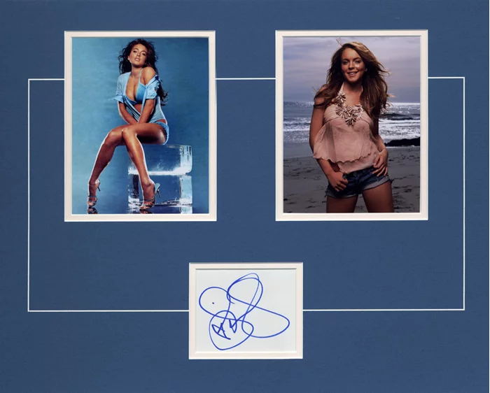 Lindsay Lohan autograph