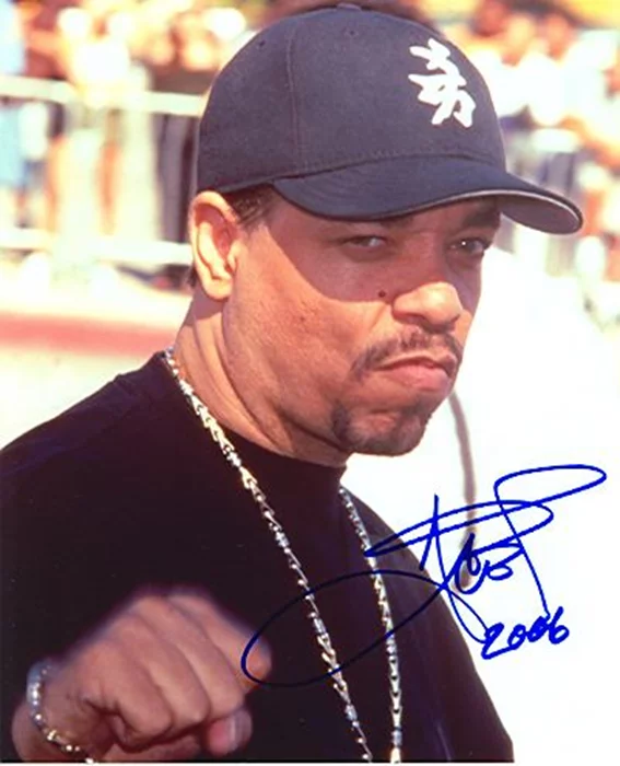 Ice T autograph