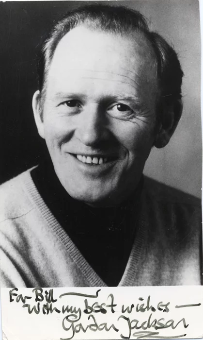 Gordon Jackson autograph