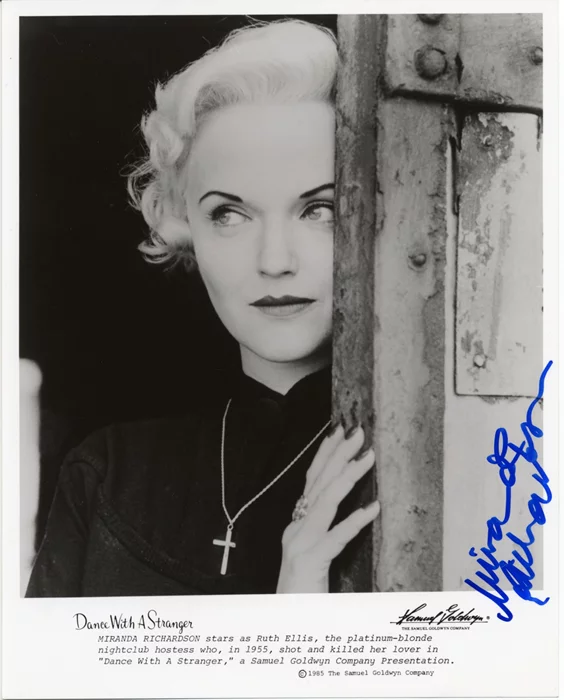 Miranda Richardson autograph