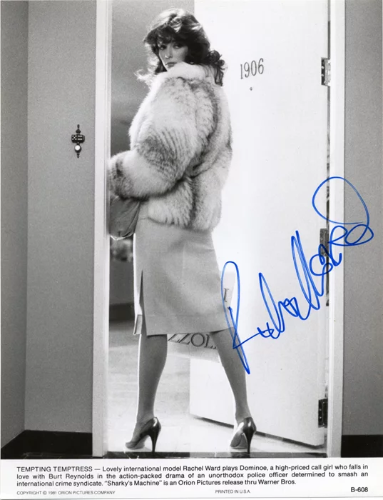 Rachel Ward autograph