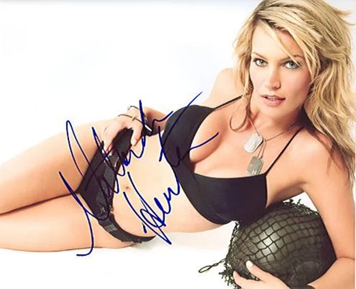 Natasha Henstridge autograph
