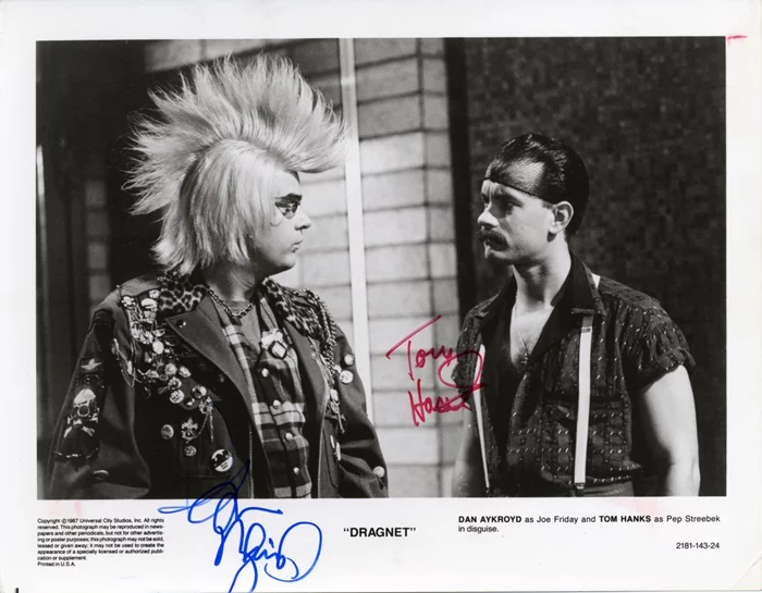 Dragnet autograph