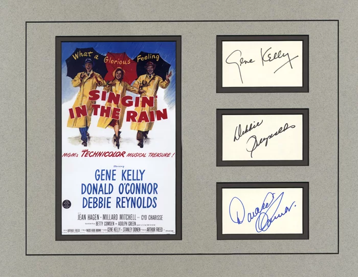 Singin' In The Rain autograph
