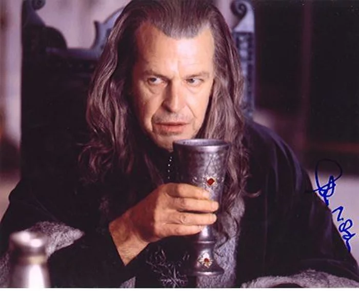 John Noble autograph