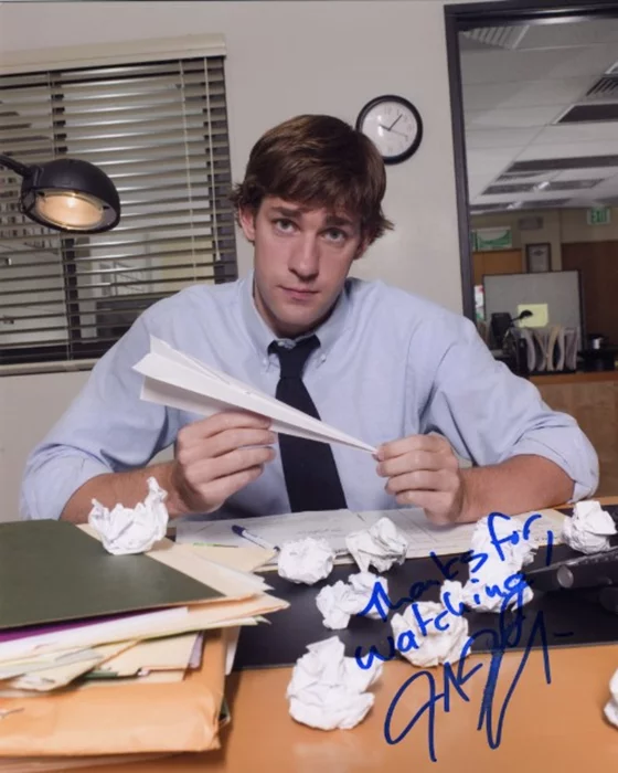 John Krasinski autograph