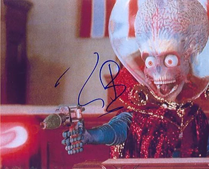 Tim Burton autograph