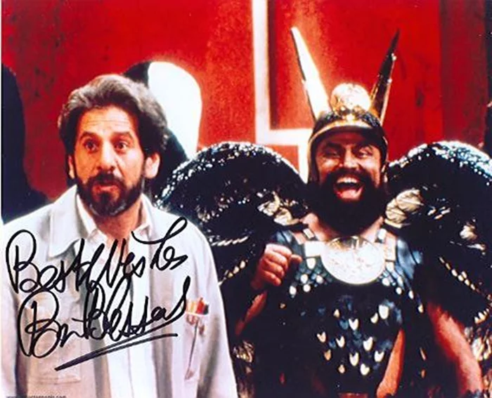 Brian Blessed autograph