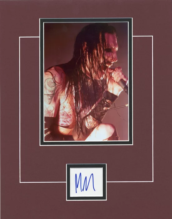 Marilyn Manson autograph