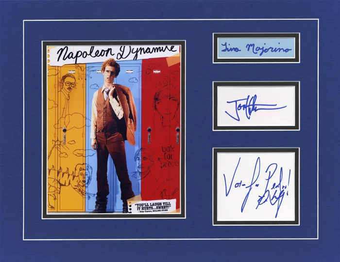 Napoleon Dynamite autograph