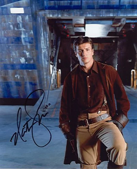 Nathan Fillion autograph