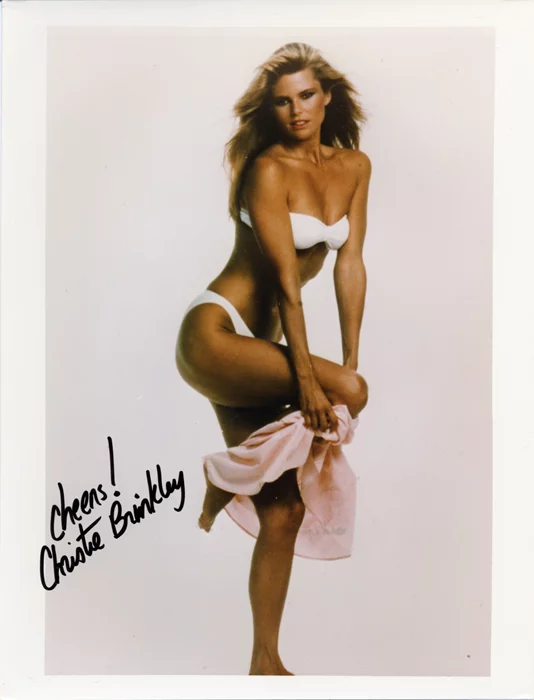 Christie Brinkley autograph