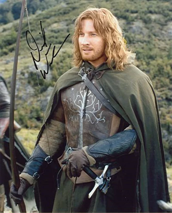 David Wenham autograph