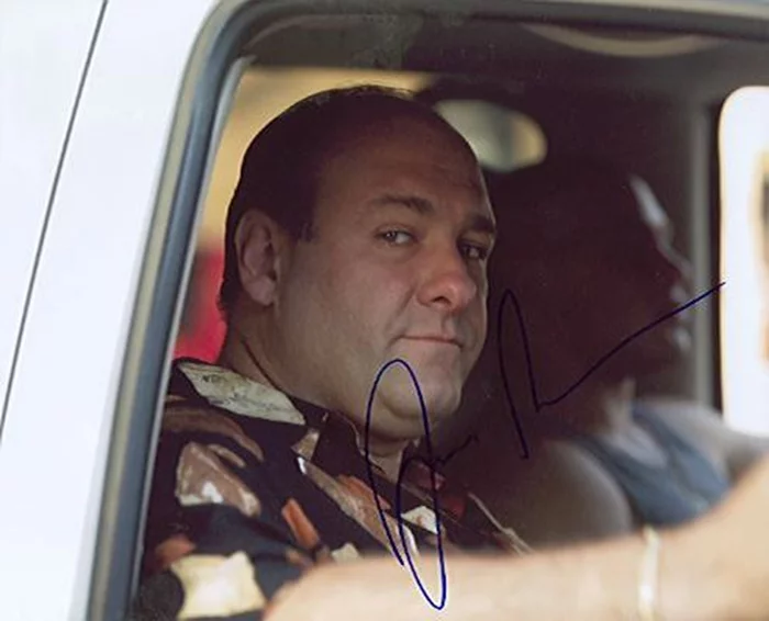 James Gandolfini autograph