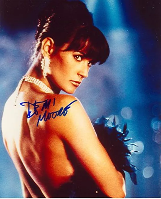 Demi Moore autograph