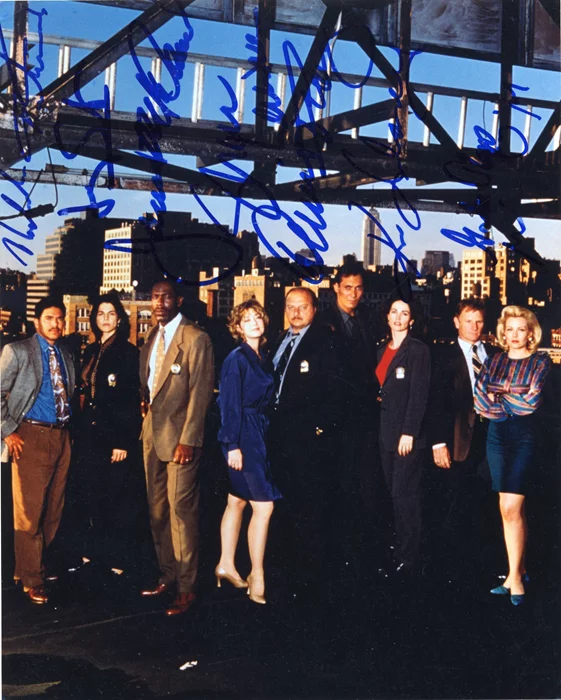NYPD Blue autograph