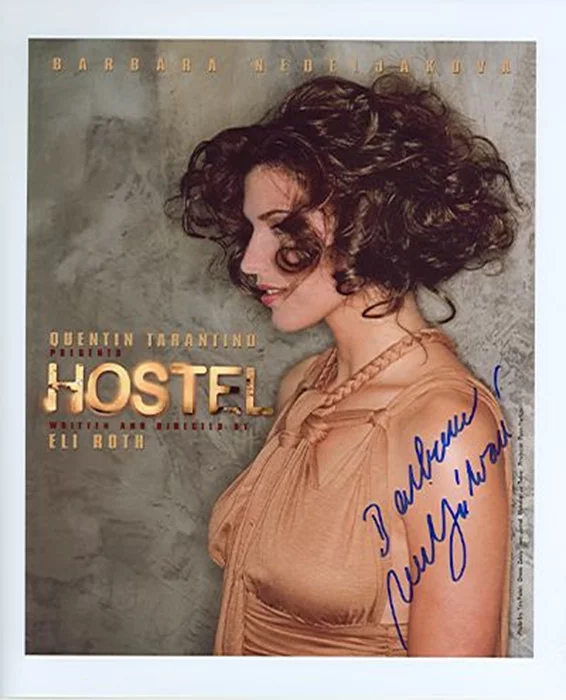 Barbara Nedeljakova autograph