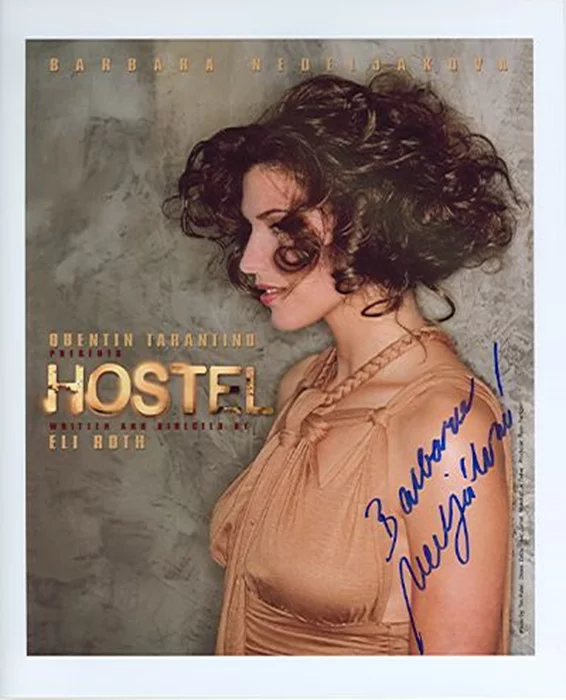 Barbara Nedeljakova autograph