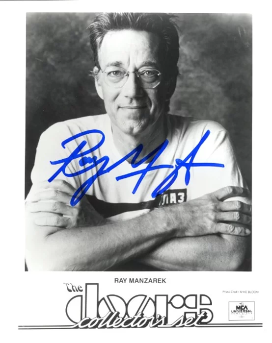 Ray Manzarek autograph