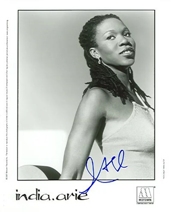 India Arie autograph