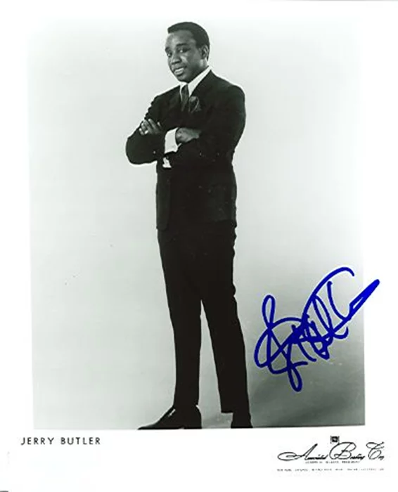 Jerry Butler autograph