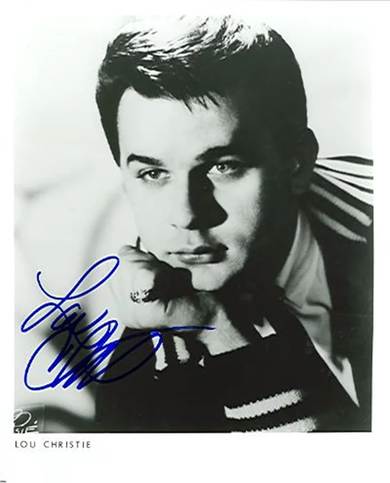 Lou Christie autograph