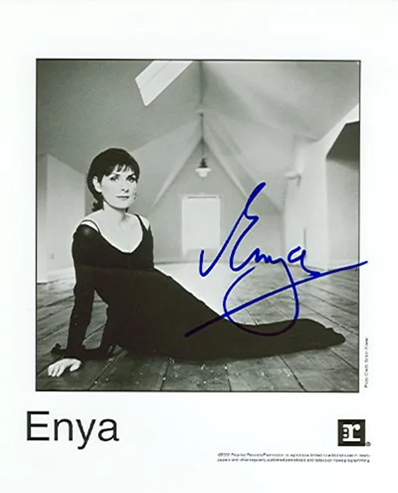Enya autograph