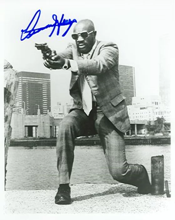 Isaac Hayes autograph