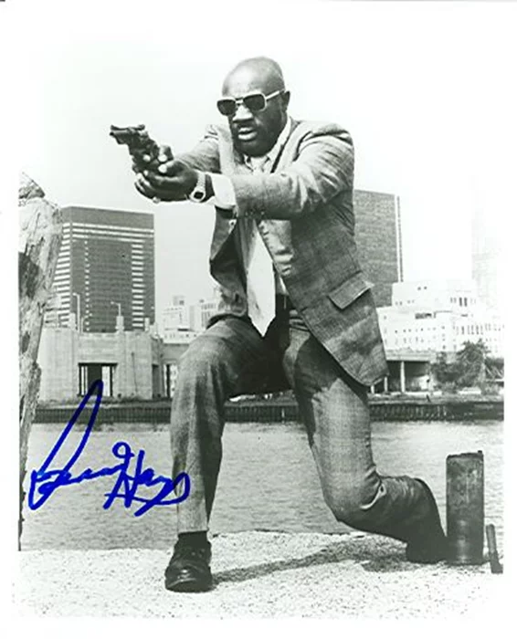 Isaac Hayes autograph